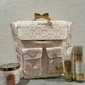 Bath & Body Works Disney Princess Backpack, Candle and Body Care Bundle NWT